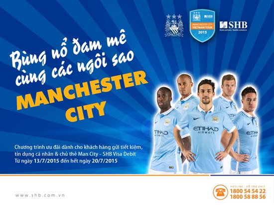 “Bùng nổ đam mê cùng các ngôi sao Manchester City”, ảnh 1